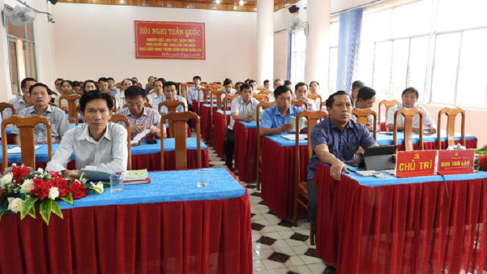 Hội nghị trực tuyến học tập, quán triệt Nghị quyết Hội nghị lần thứ 5 BCH Trung ương Đảng khóa XIII